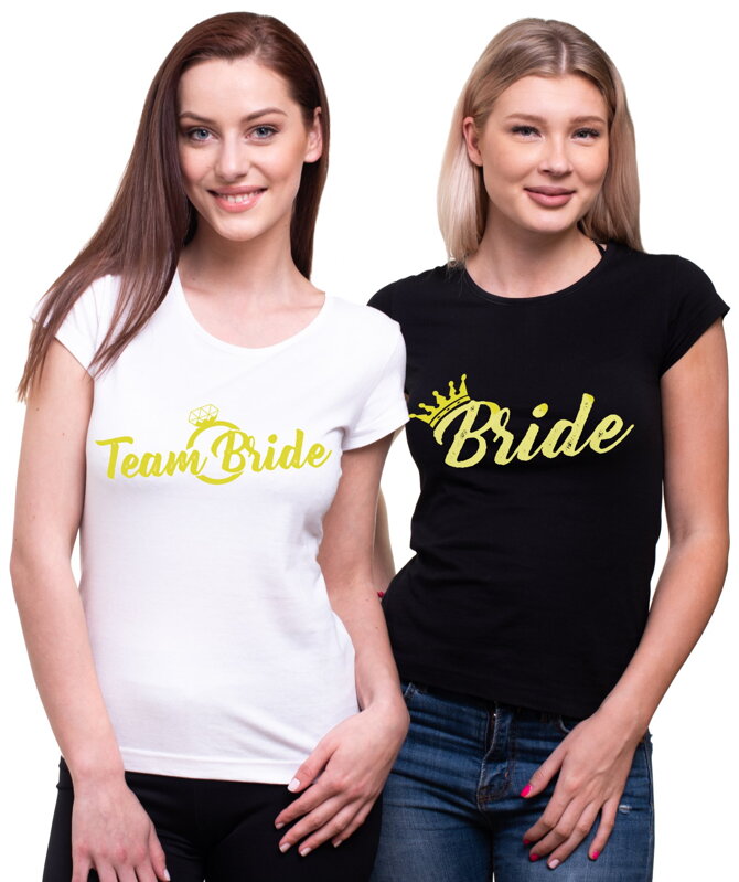 Ladie's T-Shirts - Bride Team Ladie's T-Shirts - Bride Team