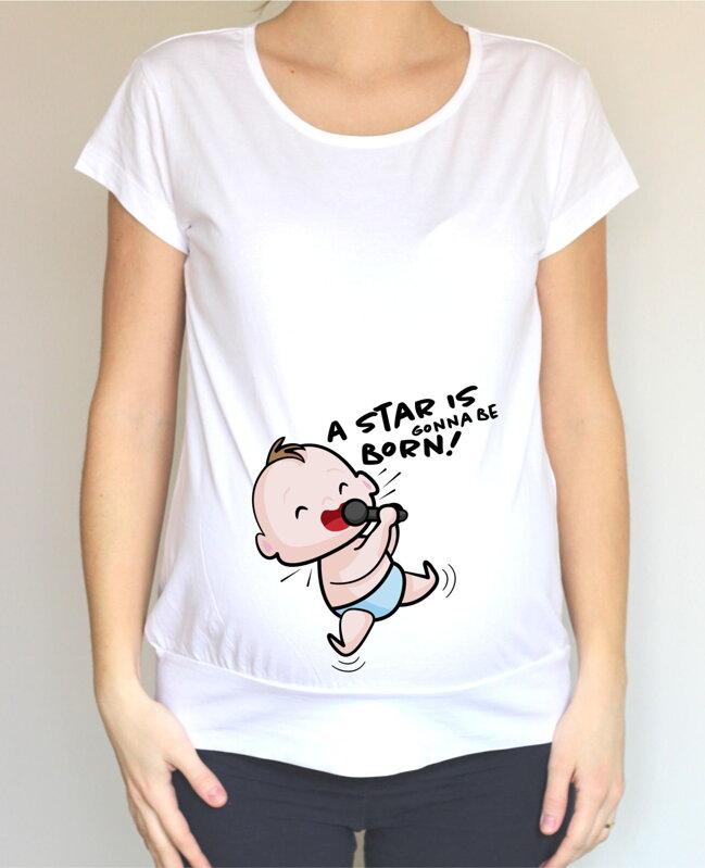 Pregnancy t-shirt - baby inside Pregnancy t-shirt - baby inside