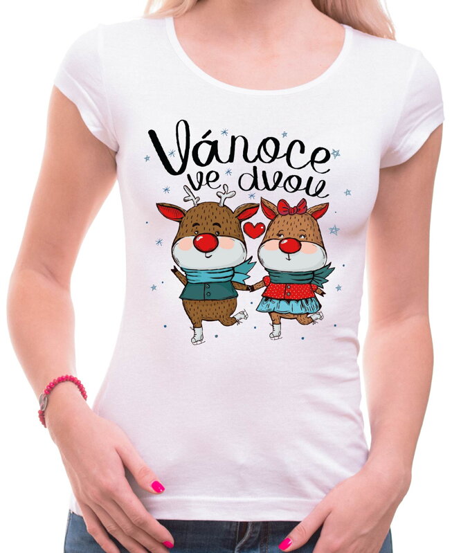T-shirt - Christmas reindeer 
