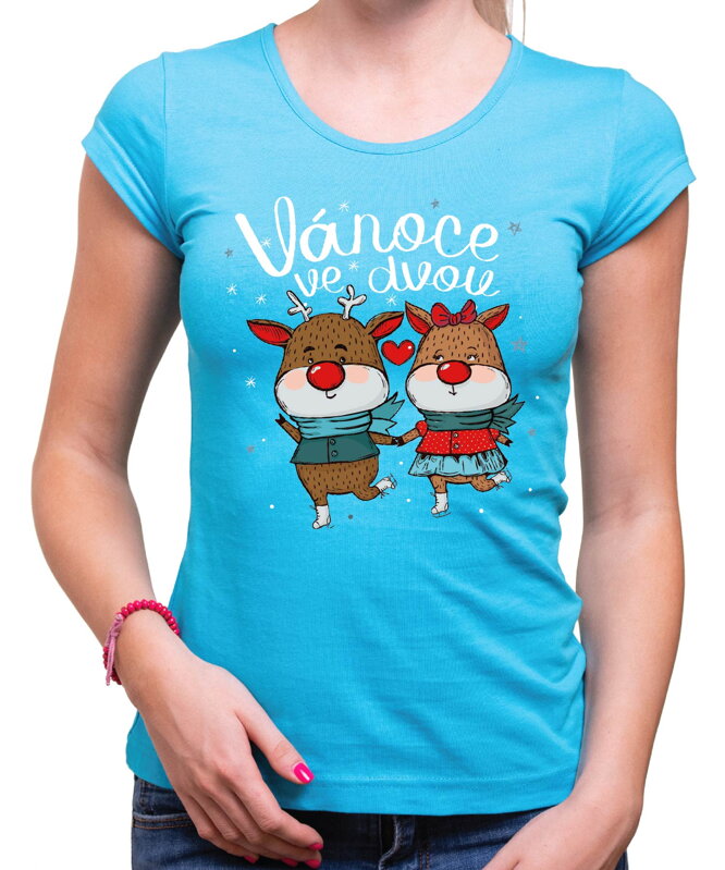 T-shirt - Christmas reindeer 