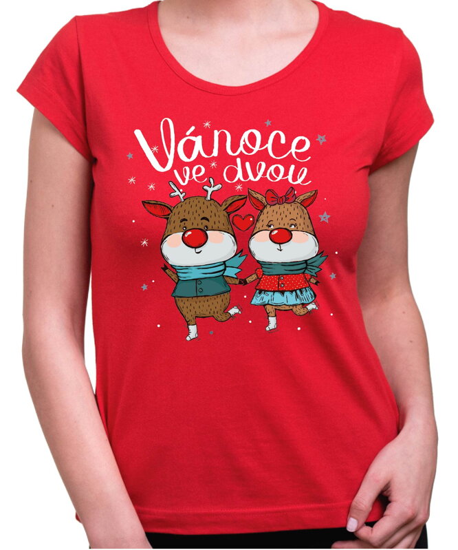 T-shirt - Christmas reindeer 