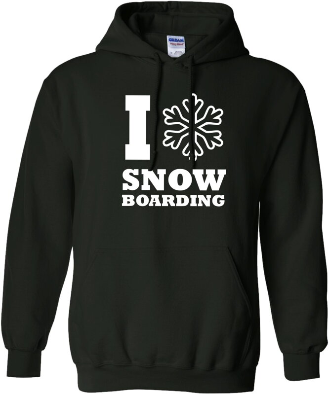 Hoodie- I snowboarding