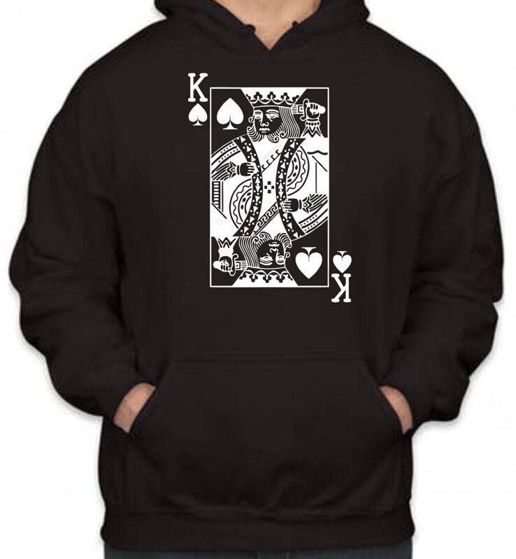Hoodie - Queen - Royal card