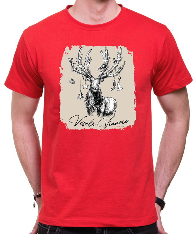 T-shirt - Christmas reindeer 