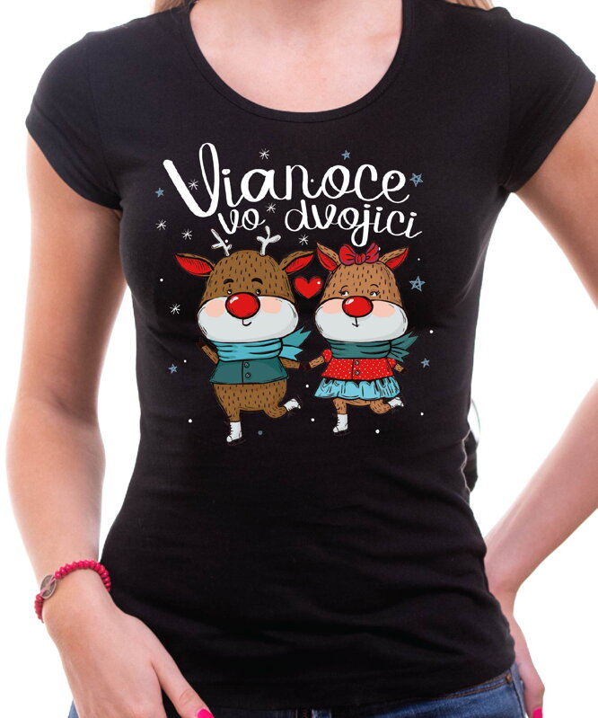 T-shirt - Christmas reindeer 