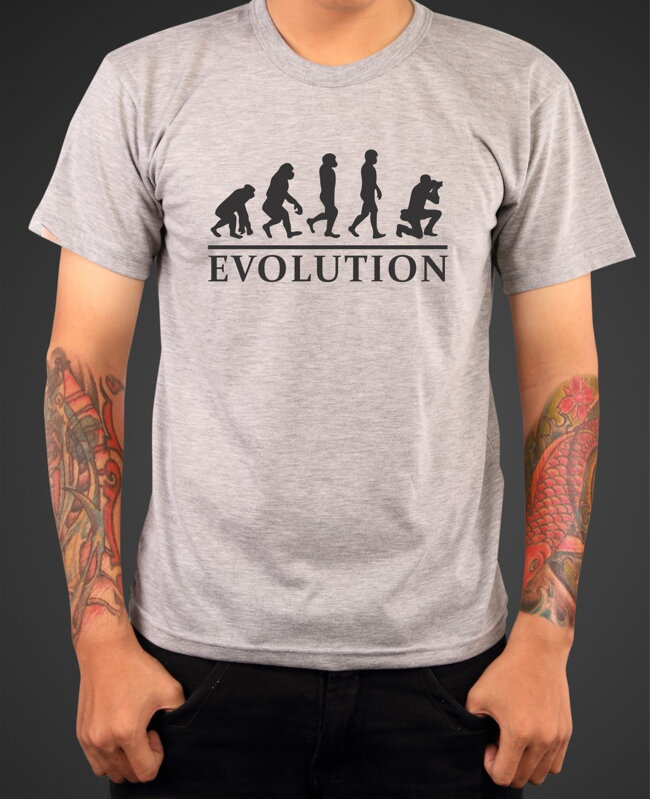T-shirt - Smartphone evolution