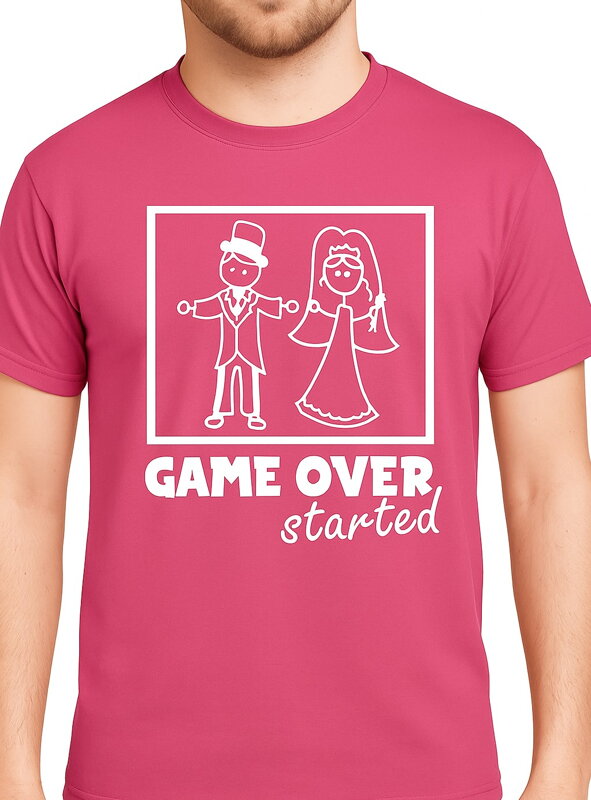 T-shirt - GAME OVER/started T-shirt - GAME OVER/started