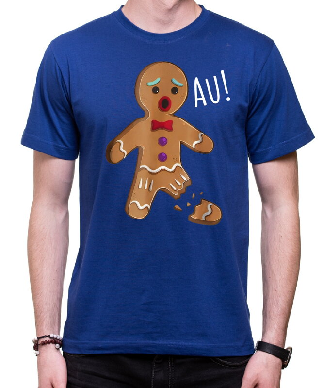 T-shirt - Christmas scarf