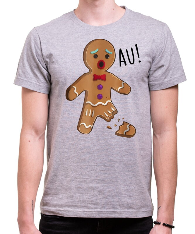T-shirt - Christmas scarf