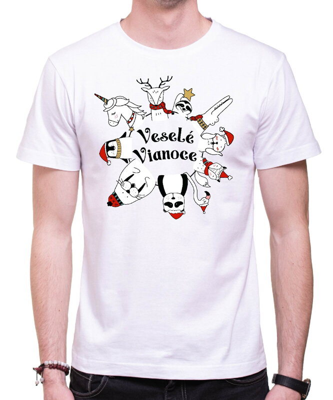 T-shirt - Christmas reindeer 