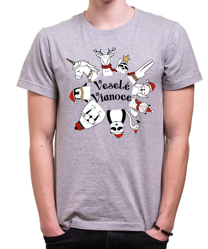 T-shirt - Christmas reindeer 