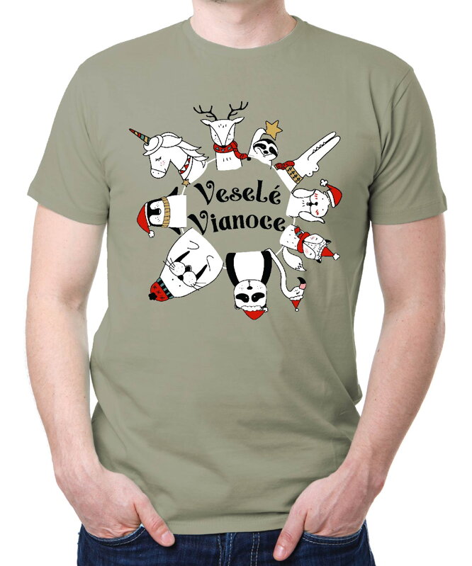 T-shirt - Christmas reindeer 
