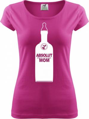 Woman's t-shirt - ABSOLUT MOM